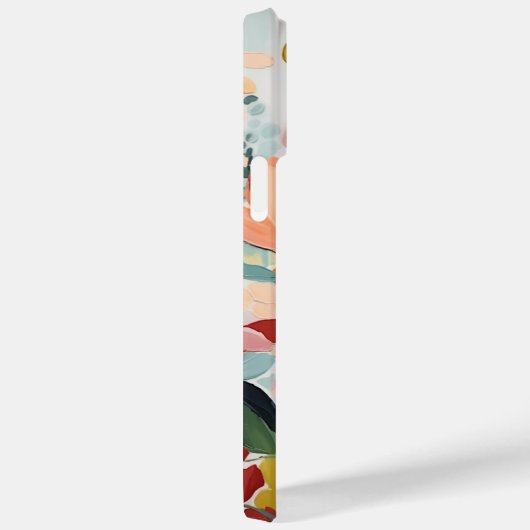 Abstrakte Blume Design florale Kunst Case-Mate iPhone Hülle (Rückseite / Rechts)