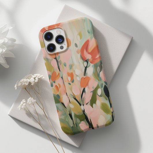 Abstrakte Blume Design florale Kunst Case-Mate iPhone Hülle