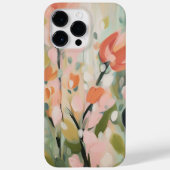 Abstrakte Blume Design florale Kunst Case-Mate iPhone Hülle (Rückseite)