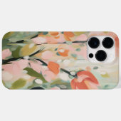 Abstrakte Blume Design florale Kunst Case-Mate iPhone Hülle (Rückseite (Horizontal))