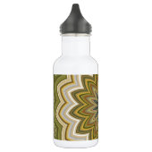 Abstrakte Blume Edelstahlflasche (Links)