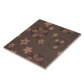 Abstrakte Blume Fliese (Seite)