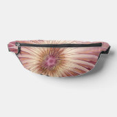 Abstrakte Blume Fraktal Kunst und Schatten Burgund Bauchtasche (Ablage )