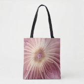 Abstrakte Blume Fraktal Kunst und Schatten Burgund Tasche (Vorderseite)