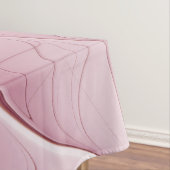 Abstrakte Blume Fraktal Kunst und Schatten Burgund Tischdecke (Beispiel)