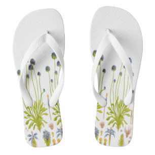 Abstrakte Blume Frauen Flip Flops Badesandalen