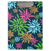 Abstrakte Blume für Feuerwerkskörper Zwischenablag Klemmbrett (Vorderseite)