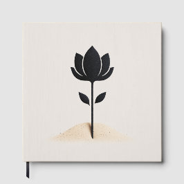 Abstrakte Blume Gästebuch