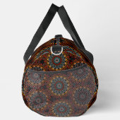 Abstrakte Blume Geometrisches Duffel-Bag Duffle Bag (Rechts)