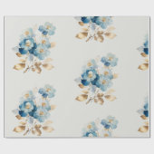 Abstrakte Blume Geschenkpapier (Flach)