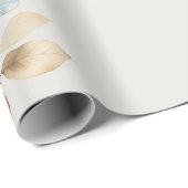 Abstrakte Blume Geschenkpapier (Rolleneckpunkt)