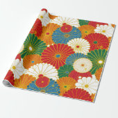 Abstrakte Blume Geschenkpapier (Ungerollt)