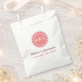 Abstrakte Blume Geschenktütchen (Ausgeschnitten)