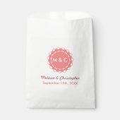 Abstrakte Blume Geschenktütchen (Vorderseite)