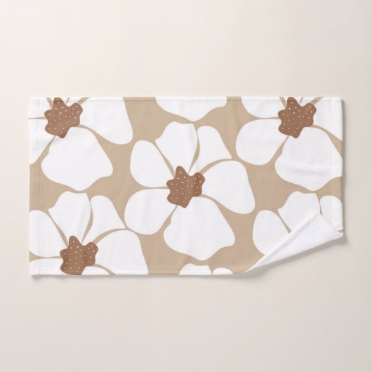 Abstrakte Blume Glam #2 #decor #art Badhandtuch Set (Handtuch)