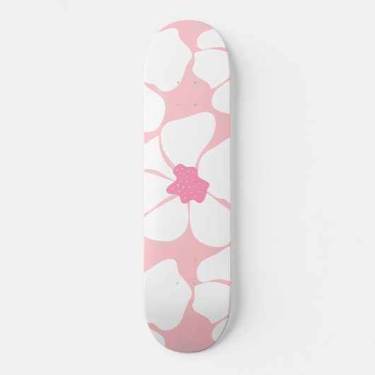 Abstrakte Blume Glam #3 #decor #art Skateboard (Vorderseite)