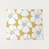 Abstrakte Blume Glam #4 #decor #art Wandteppich (Vorderseite (Horizontal))