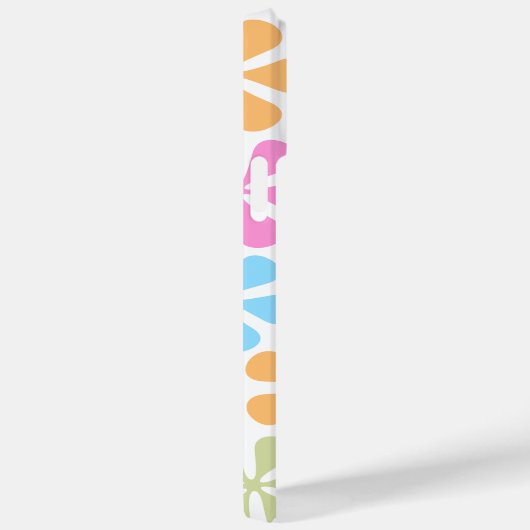 Abstrakte Blume Helle Farbmischung Case-Mate iPhone Hülle (Rückseite / Rechts)