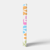 Abstrakte Blume Helle Farbmischung Case-Mate iPhone Hülle (Rückseite / Rechts)