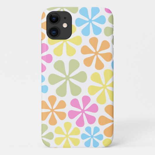 Abstrakte Blume Helle Farbmischung Case-Mate iPhone Hülle (Rückseite)