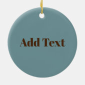 Abstrakte Blume, Hinzufügen, Bearbeiten Keramik Ornament (Hinten)