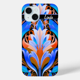 Abstrakte Blume Jugendstil Fall-Mate iPhone Fall Case-Mate iPhone Hülle