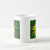 Abstrakte Blume Kaffeetasse (Mittel)