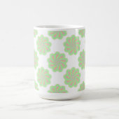 Abstrakte Blume. Kaffeetasse (Mittel)