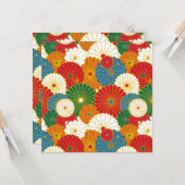 Abstrakte Blume Karte (Vorderseite/Rückseite Beispiel)