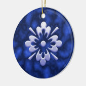 Abstrakte Blume Keramikornament (Links)