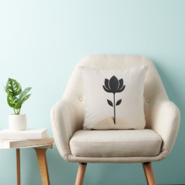 Abstrakte Blume Kissen
