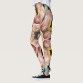 Abstrakte Blume Leggings (Links)