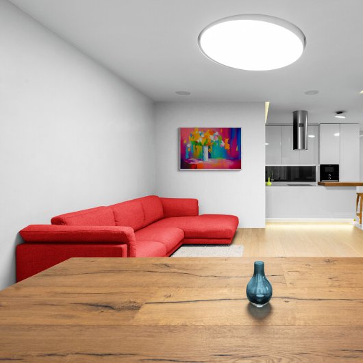 abstrakte Blume Leinwanddruck