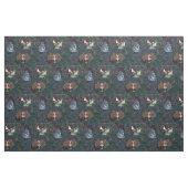 Abstrakte Blume mit gestrichenen Schmetterlingen Stoff (Fat Quarter (45,7 x 55,9 cm))