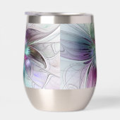 Abstrakte Blume Modernes Fraktal Kunst, Dichtung u (Rechts)