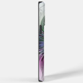 Abstrakte Blume Modernes Fraktal Kunst, Dichtung u Case-Mate iPhone Hülle (Rückseite / Rechts)