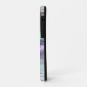 Abstrakte Blume Modernes Fraktal Kunst, Dichtung u Case-Mate iPhone Hülle (Hinten/Links)