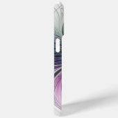 Abstrakte Blume Modernes Fraktal Kunst, Dichtung u Case-Mate iPhone Hülle (Rückseite / Rechts)