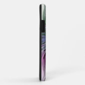 Abstrakte Blume Modernes Fraktal Kunst, Dichtung u Case-Mate iPhone Hülle (Hinten/Rechts)