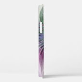 Abstrakte Blume Modernes Fraktal Kunst, Dichtung u Case-Mate iPhone Hülle (Rückseite / Rechts)
