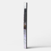 Abstrakte Blume Modernes Fraktal Kunst, Dichtung u Case-Mate iPhone Hülle (Rückseite / Links)