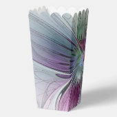 Abstrakte Blume Modernes Fraktal Kunst, Dichtung u Geschenkschachtel (Rückseite)