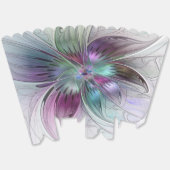 Abstrakte Blume Modernes Fraktal Kunst, Dichtung u Geschenkschachtel (Ungeklappt)