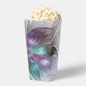 Abstrakte Blume Modernes Fraktal Kunst, Dichtung u Geschenkschachtel (Geplatzt)