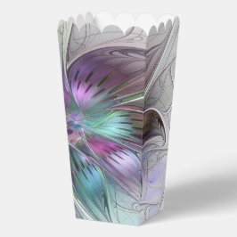 Abstrakte Blume Modernes Fraktal Kunst, Dichtung u Geschenkschachtel