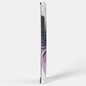 Abstrakte Blume Modernes Fraktal Kunst, Dichtung u Samsung Galaxy Hülle (Rechte Seite)