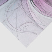 Abstrakte Blume Modernes Fraktal Kunst, Dichtung u Seidenpapier (Detail)