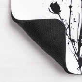Abstrakte Blume Mousepad (Ecke)