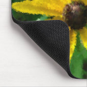 Abstrakte Blume Mousepad (Ecke)