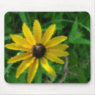 Abstrakte Blume Mousepad